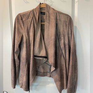 Zara woman micro suede jacket